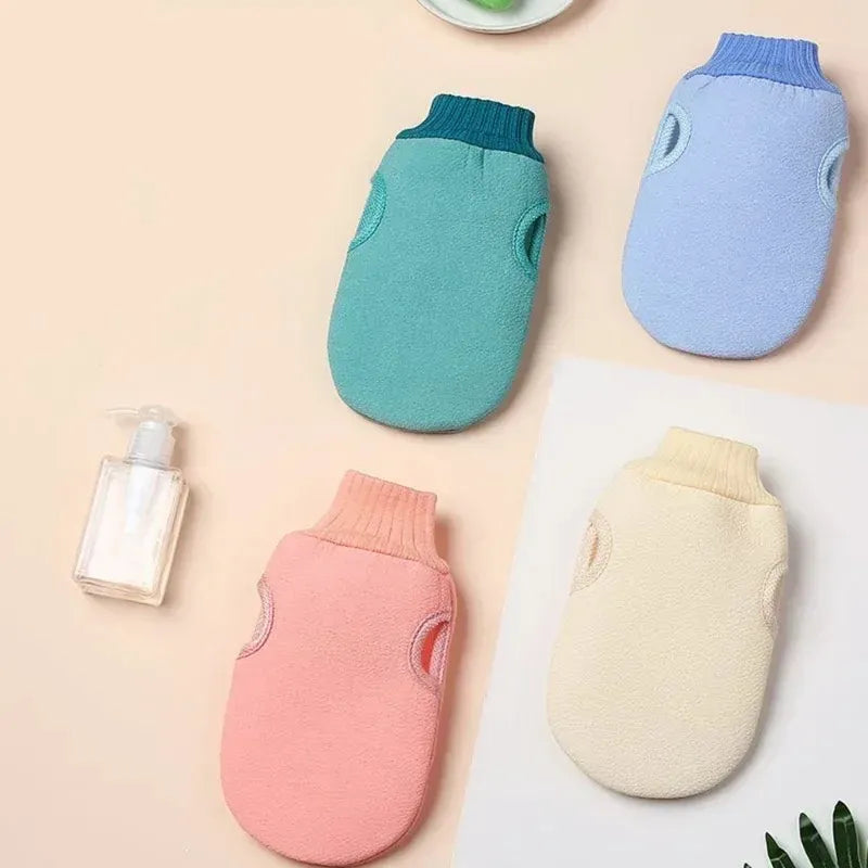Exfoliating Shower Glove – Body Scrub Mitt for Peeling, Deep Cleaning & Spa-Like Bath Experience-TRUZENIC