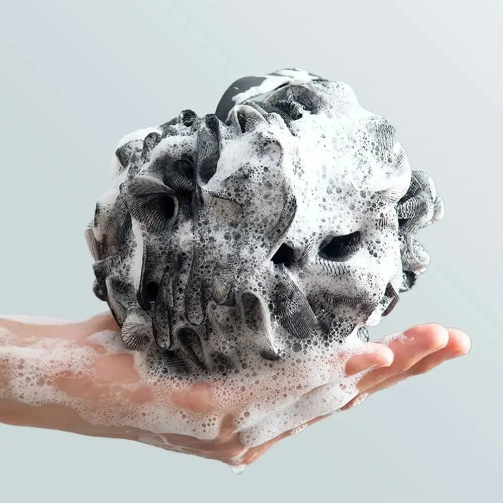 Mesh Shower Loofah Puff – Soft Bath Sponge for Gentle Body Cleansing and Exfoliating-TRUZENIC