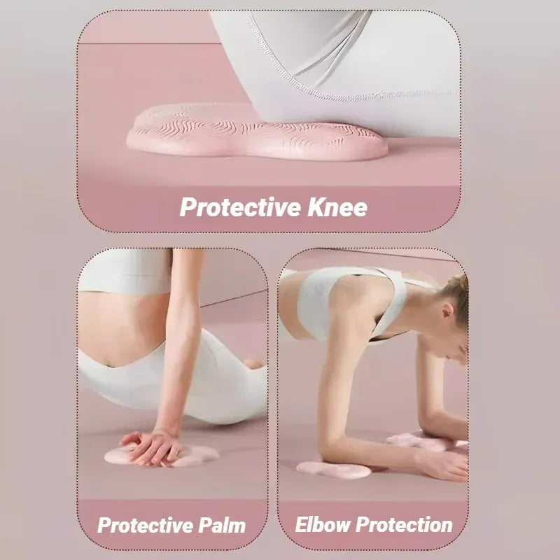 TRUZENIC Thickened Yoga Kneeling Mat – Shock Absorption Knee & Elbow Support Pad for Exercise