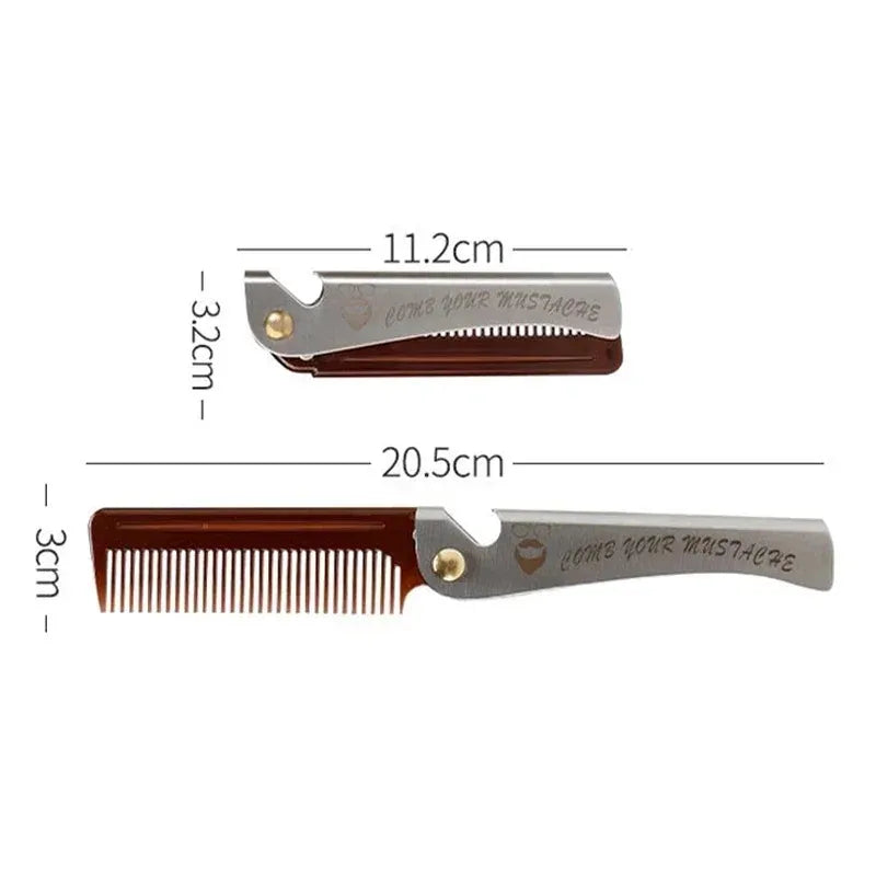 TRUZENIC Men’s Shaving Brush – Portable Boar Bristle Beard Brush for Facial Cleaning and Styling