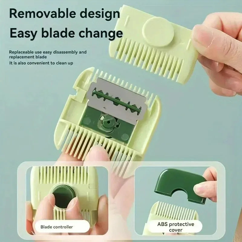 Multifunctional Hair Trimming Tool – Easy Daily Thinning Comb for All Hair Types-TRUZENIC