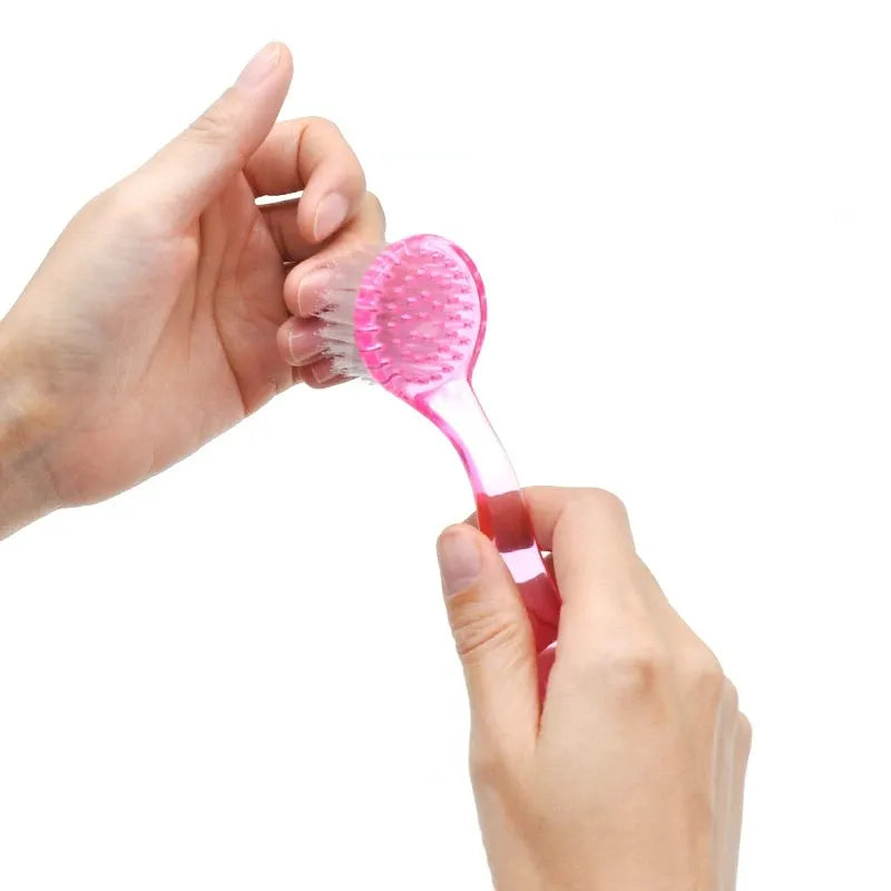 Nail Cleaning Brush Set – 10 Pcs Round Head Dust Remover Brushes for Manicure and Acrylic Nail Care-TRUZENIC