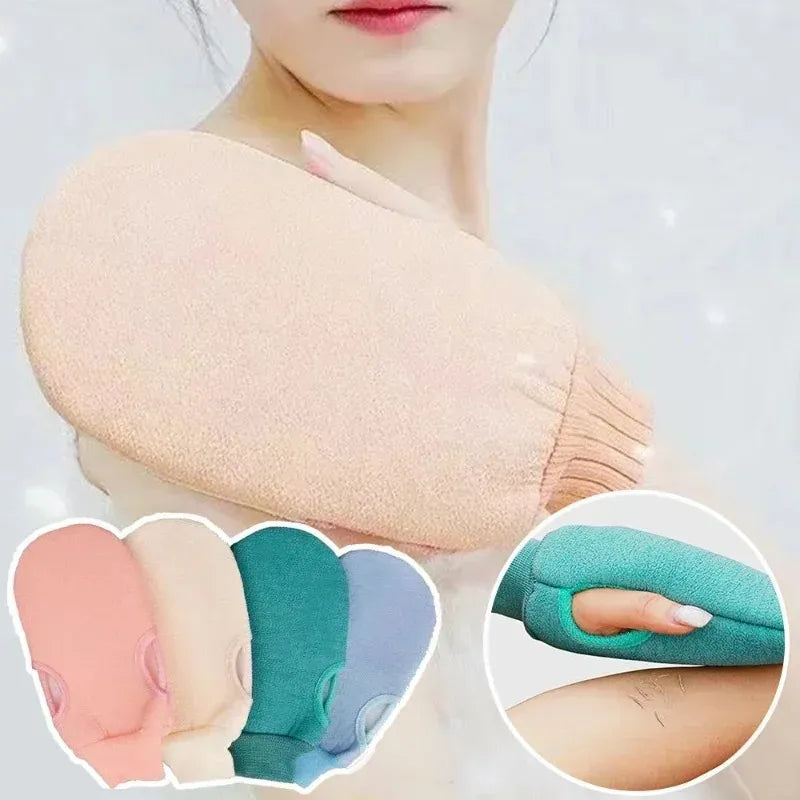 Exfoliating Shower Glove – Body Scrub Mitt for Peeling, Deep Cleaning & Spa-Like Bath Experience-TRUZENIC
