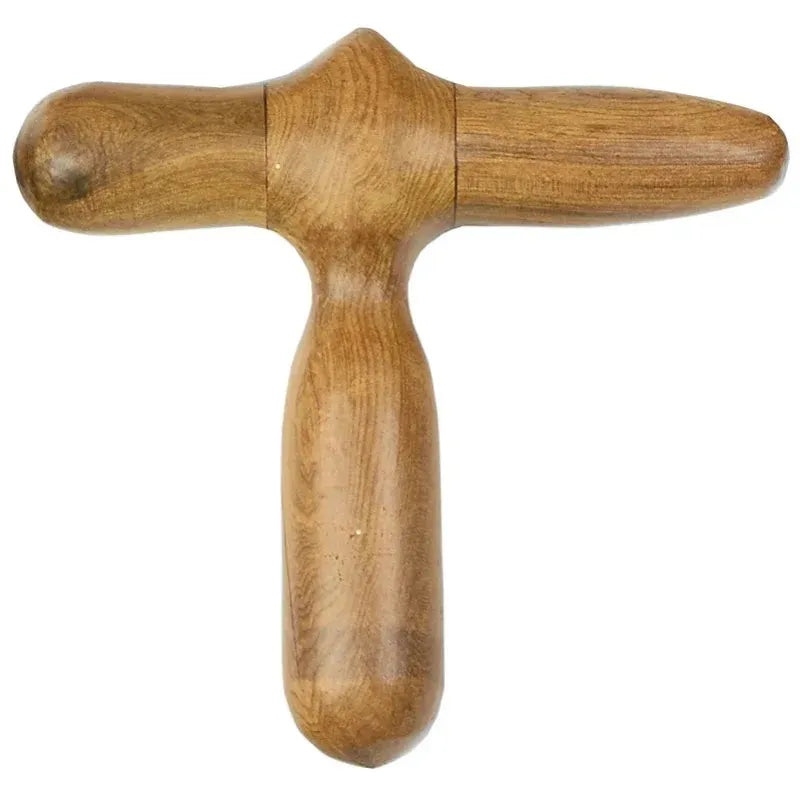 Wooden Acupressure Massager – Multi-Use Tool for Foot, Neck, and Facial Relaxation-TRUZENIC