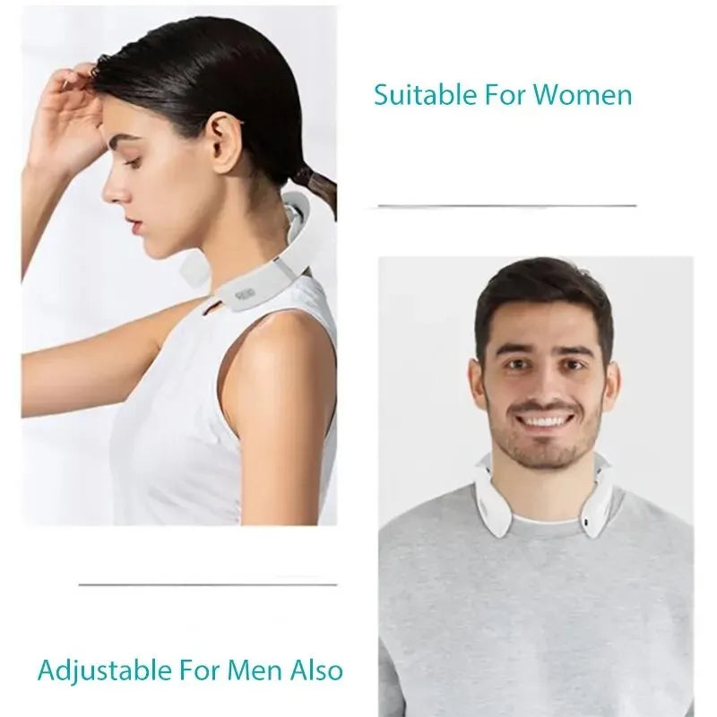 Ergonomic Neck Traction Device for Cervical Spine Pressure Relief & Comfort-TRUZENIC