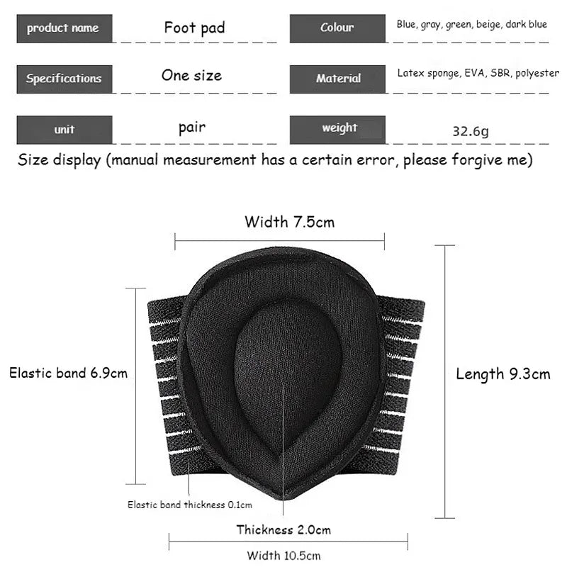 Arch Support Insoles – Cushioned Shoe Inserts for Flat Feet and Daily Foot Comfort-TRUZENIC
