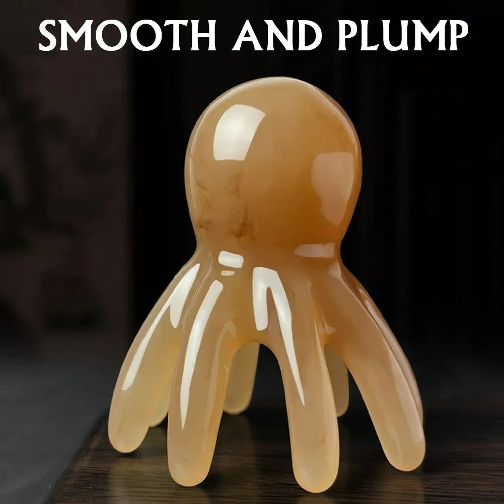 Scalp Massager – Portable Resin Head Massage Comb for Relaxation and Scalp Care-TRUZENIC