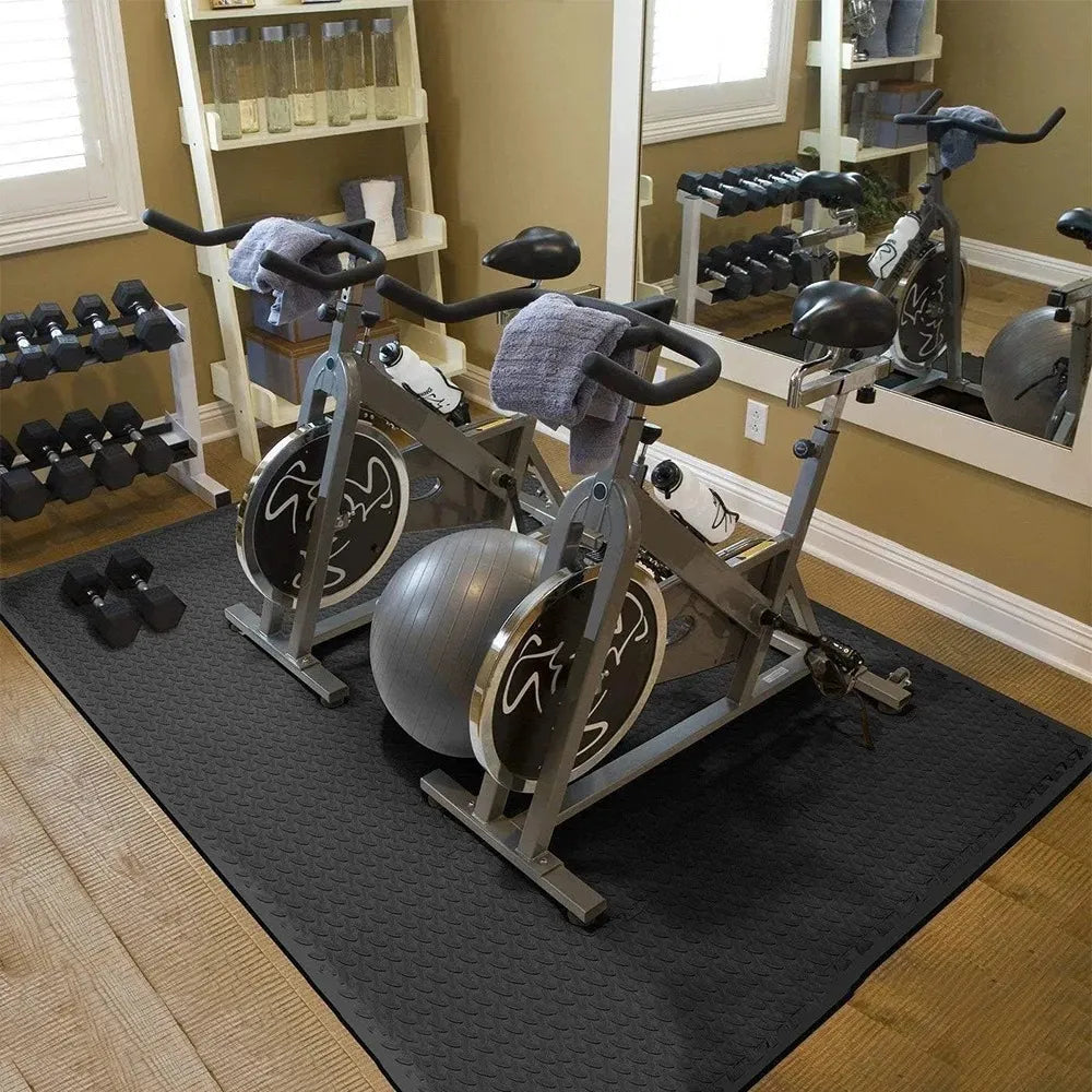TRUZENIC EVA Puzzle Fitness Mat – Interlocking Foam Floor Tiles for Home Gym, Yoga & Play Area