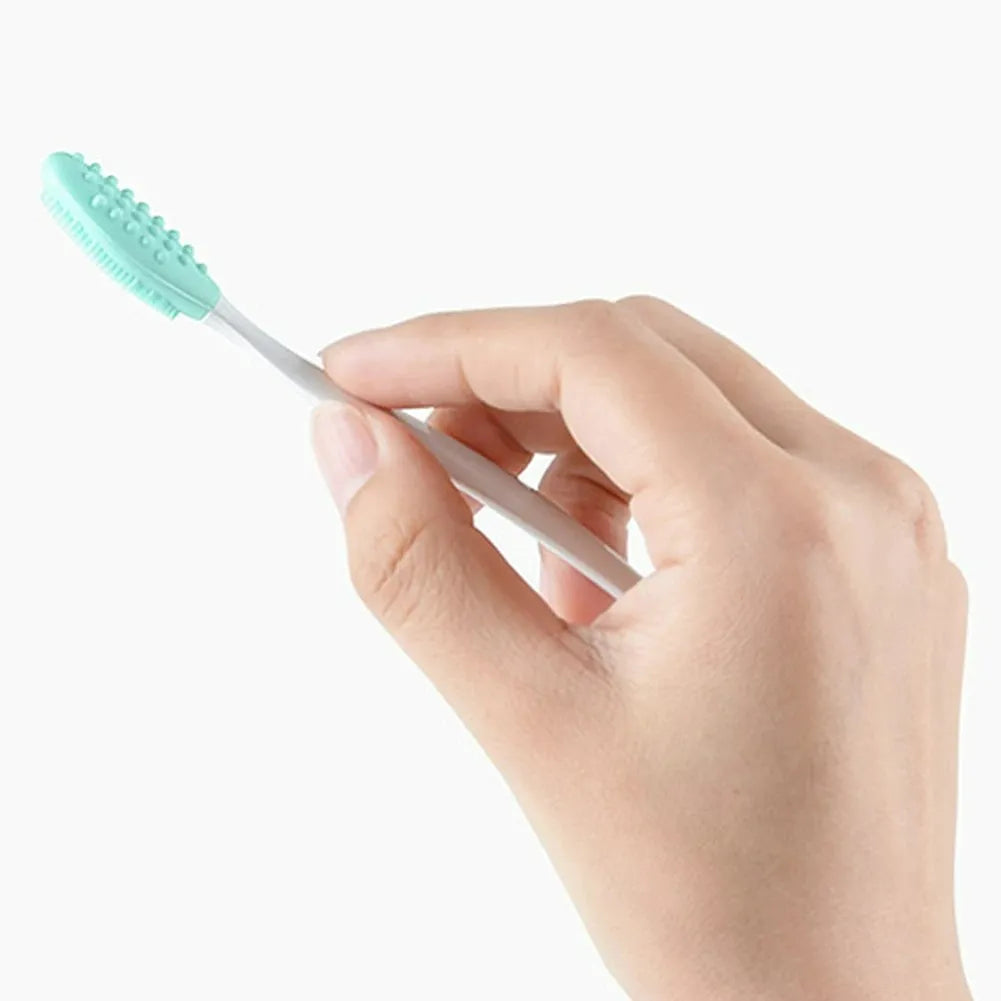 Silicone Face Cleansing Brush – 4 Pcs Gentle Exfoliating Tool with Replacement Head for Nose and Pore Care-TRUZENIC