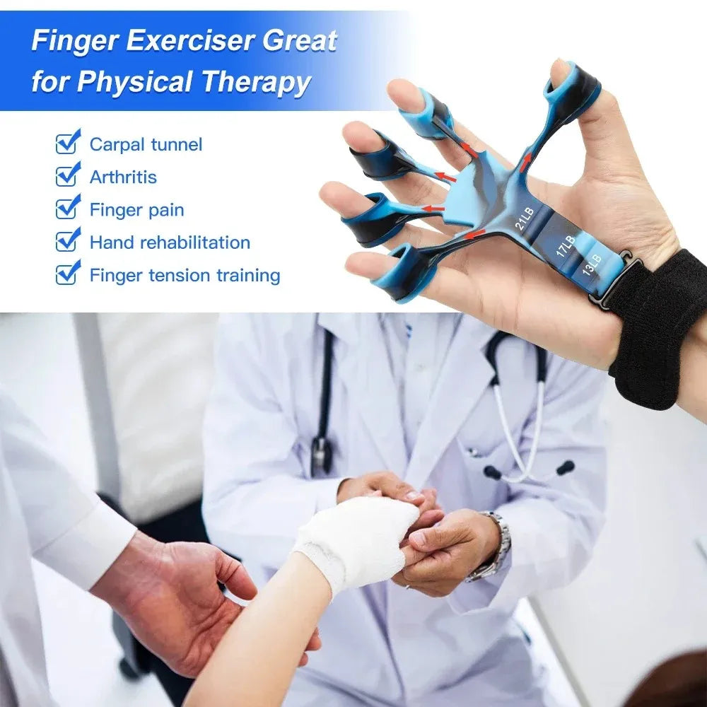 Finger Exerciser & Hand Strengthener – Grip Trainer for Musicians, Athletes & Daily Use-TRUZENIC