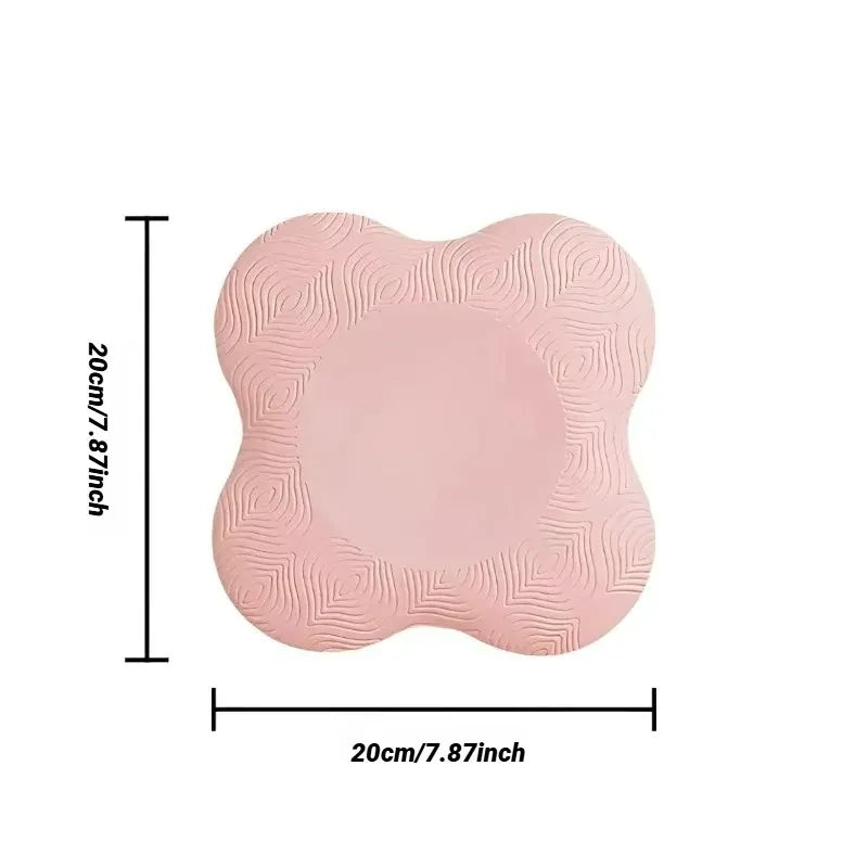 TRUZENIC Thickened Yoga Kneeling Mat – Shock Absorption Knee & Elbow Support Pad for Exercise