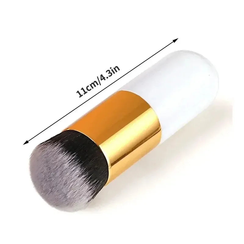TRUZENIC Foundation Makeup Brush – Large & Small Mushroom Brush for Smooth BB Cream Application
