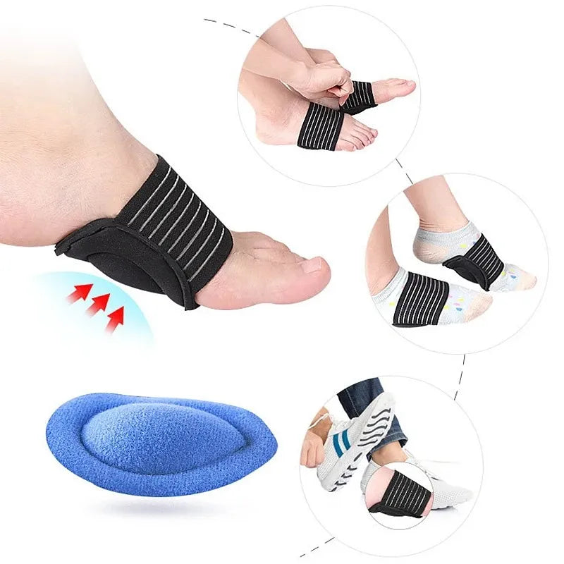 Arch Support Insoles – Cushioned Shoe Inserts for Flat Feet and Daily Foot Comfort-TRUZENIC