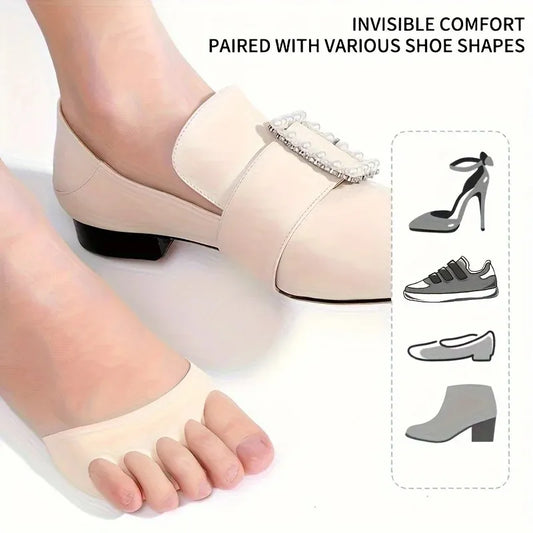 Invisible Forefoot Pads – Soft Non-Slip Metatarsal Cushions for High Heels and Daily Comfort-TRUZENIC
