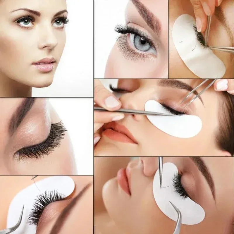 TRUZENIC 100-Pair Eye Patch Set – Under-Eyelash Stickers for Lash Extensions & Eyelid Protection