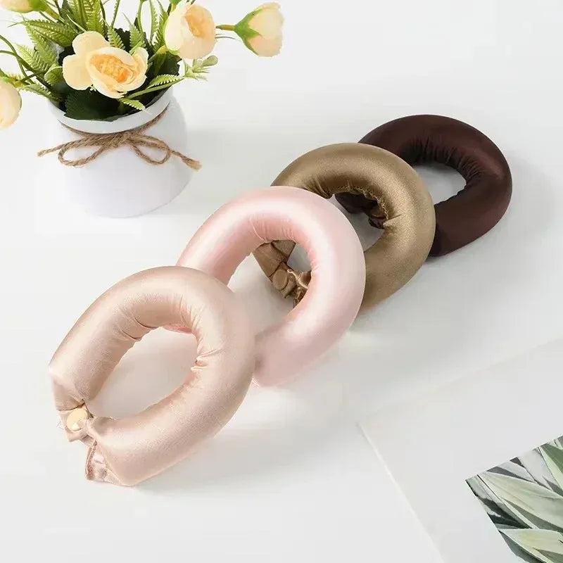 TRUZENIC Heatless Satin Hair Curlers – No-Heat Headband for Soft Overnight Curls
