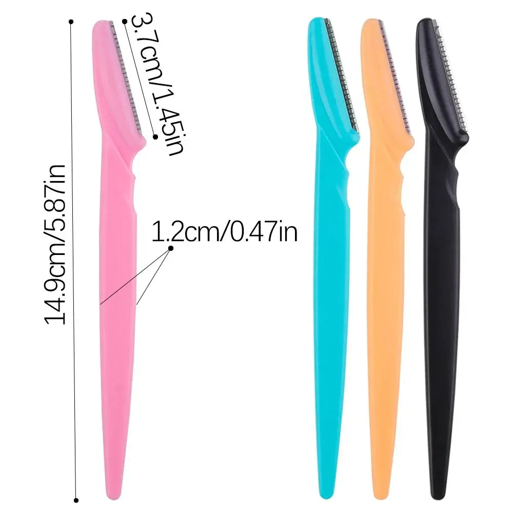 Portable Eyebrow Trimmer Razor – Facial Hair Shaver and Shaping Tool for Women’s Grooming and Makeup-TRUZENIC