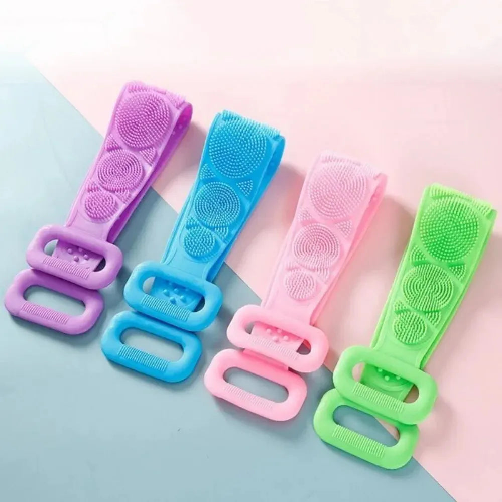 TRUZENIC Silicone Body Scrubber – Exfoliating Back & Bath Brush for Shower and Skin Care