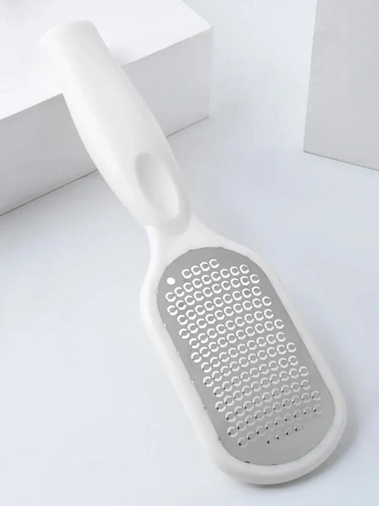 Stainless Steel Foot File – Professional Pedicure Tool for Smoothing Heels and Removing Dead Skin-TRUZENIC