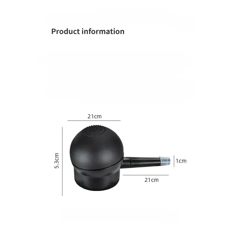 TRUZENIC Nozzle Spray Pump – Easy Application Tool for Hair Building Fiber Powders (T-27.5g Bottle)
