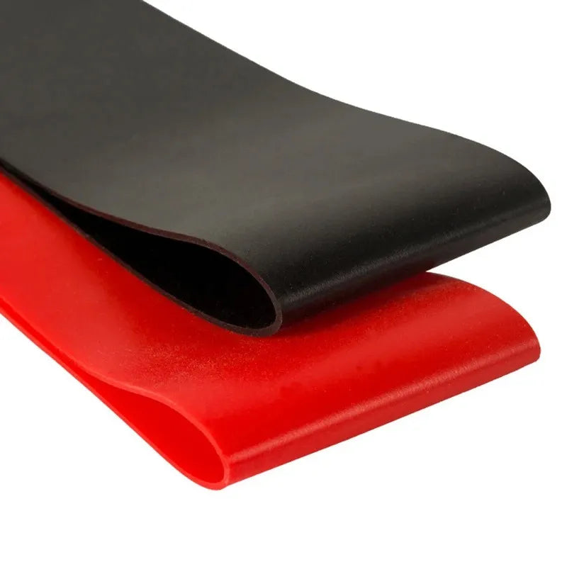 TRUZENIC Elastic Fitness Resistance Bands – 5 Levels for Yoga, Pilates, Crossfit & Home Workouts