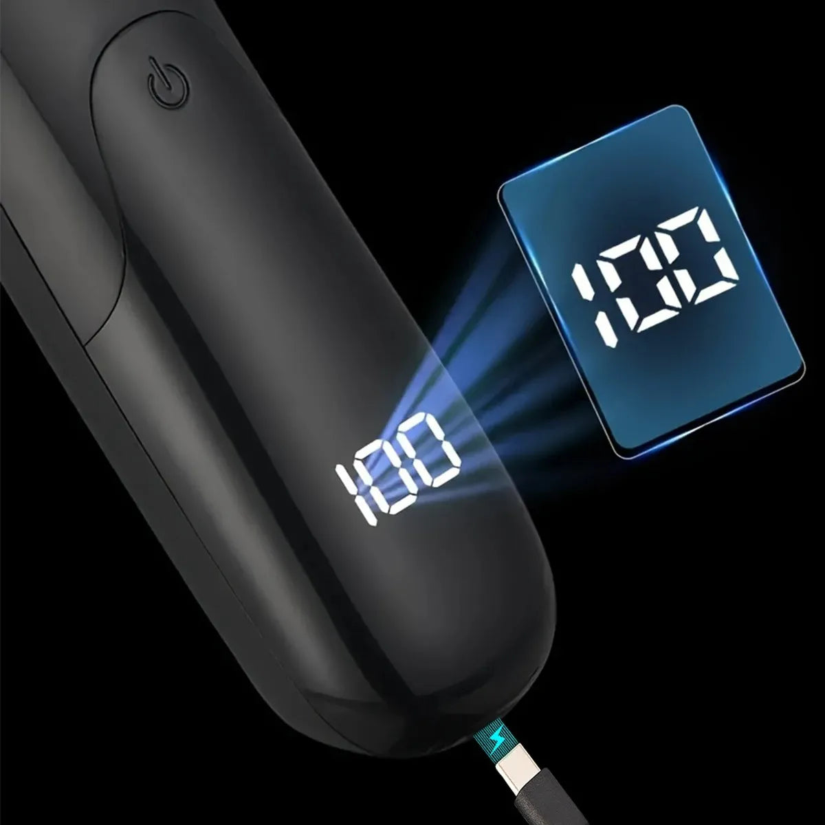 TRUZENIC Men’s Body Hair Trimmer – Rechargeable Grooming Shaver for Beard, Chest, Arms & Legs