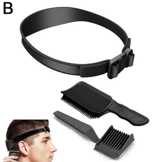 Adjustable Hair Cutting Guide Set – DIY Hairline Template and Hairline Trimming Tool-TRUZENIC