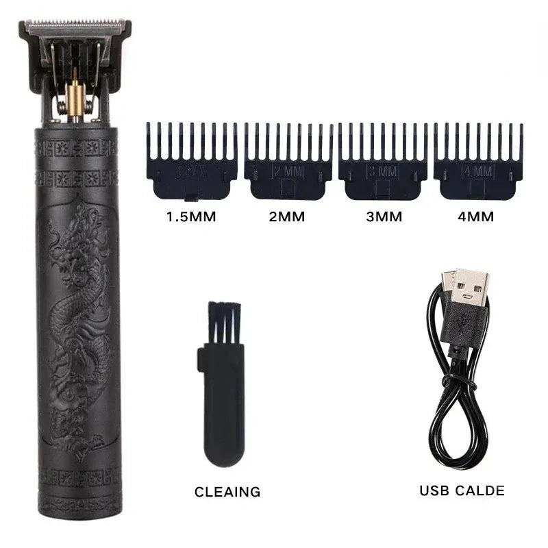 TRUZENIC Rechargeable Hair Clipper – Men’s Electric Shaver, USB Charging, Home & Barber Use