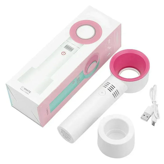Bladeless Eyelash Dryer Fan – USB Rechargeable Lash Drying for False Lashes and Makeup Application-TRUZENIC