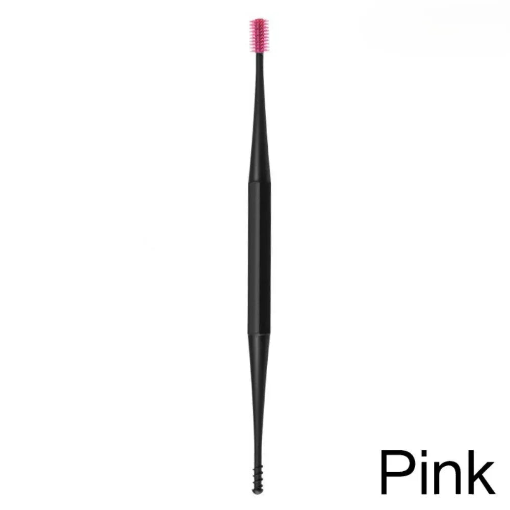 Soft Silicone Ear Cleaner – Double-Ended Spiral & Spoon Earpick Tool for Gentle Ear Wax Removal-TRUZENIC
