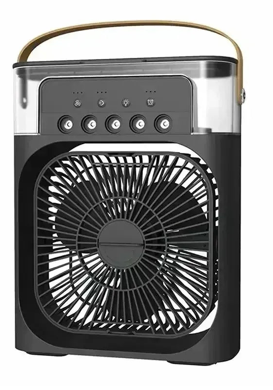 Portable Air Cooler – Mini Fan, Humidifier & LED Night Light for Home or Office Use-TRUZENIC