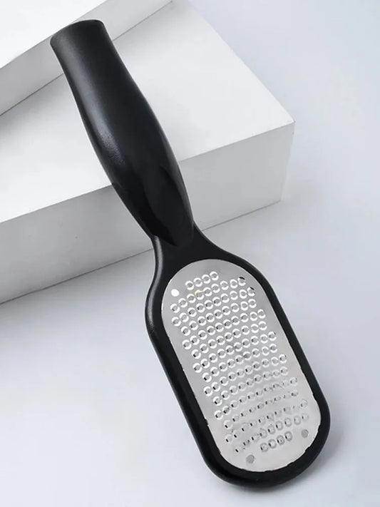Stainless Steel Foot File – Professional Pedicure Tool for Smoothing Heels and Removing Dead Skin-TRUZENIC