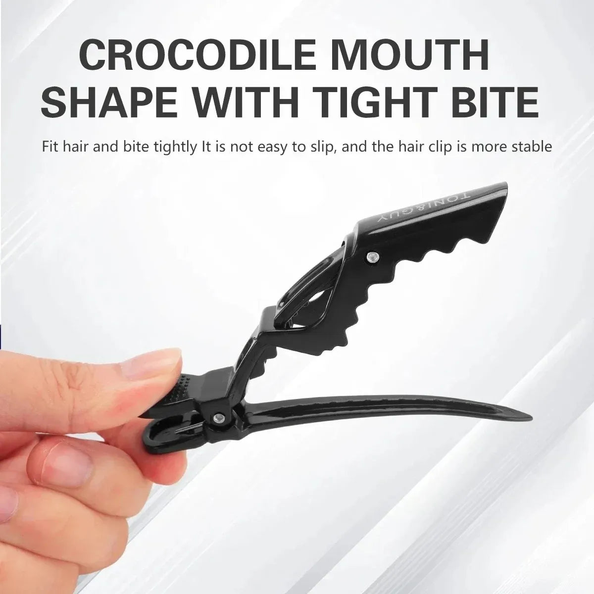 Alligator Hair Clips for Styling – Salon Hair Sectioning Clamps for Hairdressing & Barber Use-TRUZENIC