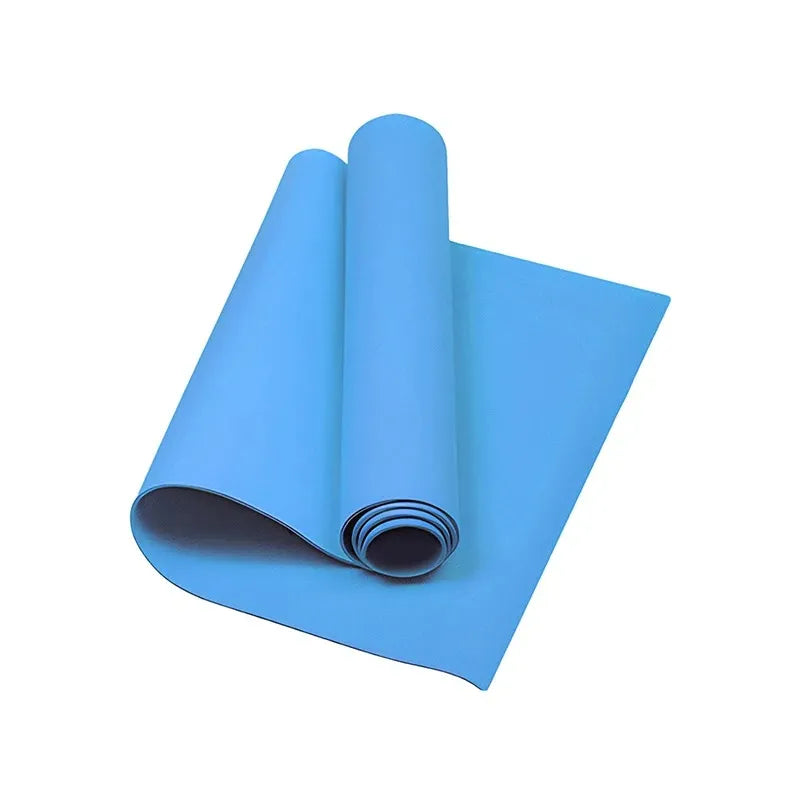 TRUZENIC 4mm Thick EVA Yoga Mat – Non-Slip Fitness Mat for Yoga, Pilates & Exercise