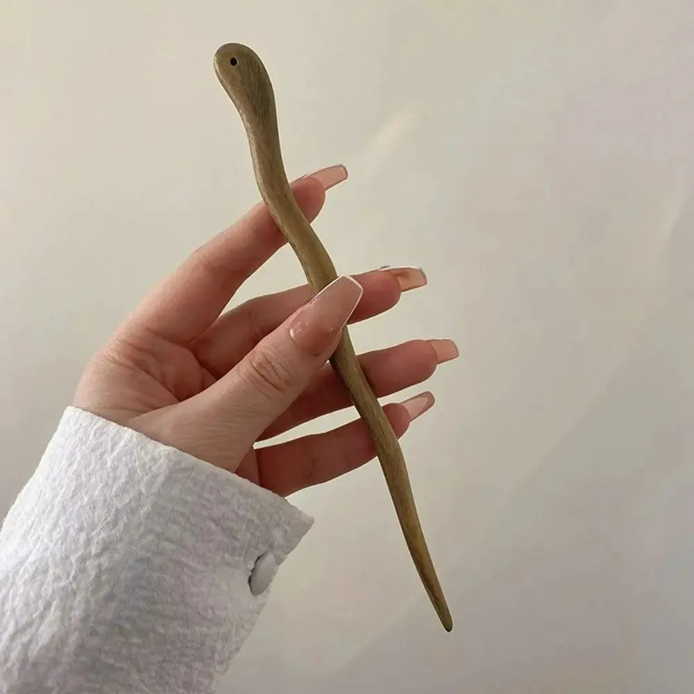 Wooden Hairpin for Women – Elegant Hairpin for Daily Wear-TRUZENIC
