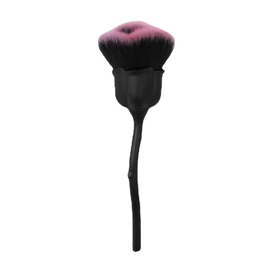 TRUZENIC Rose-Shaped Nail Dust Brush – Ultra-Soft Nylon Manicure Cleaning Tool