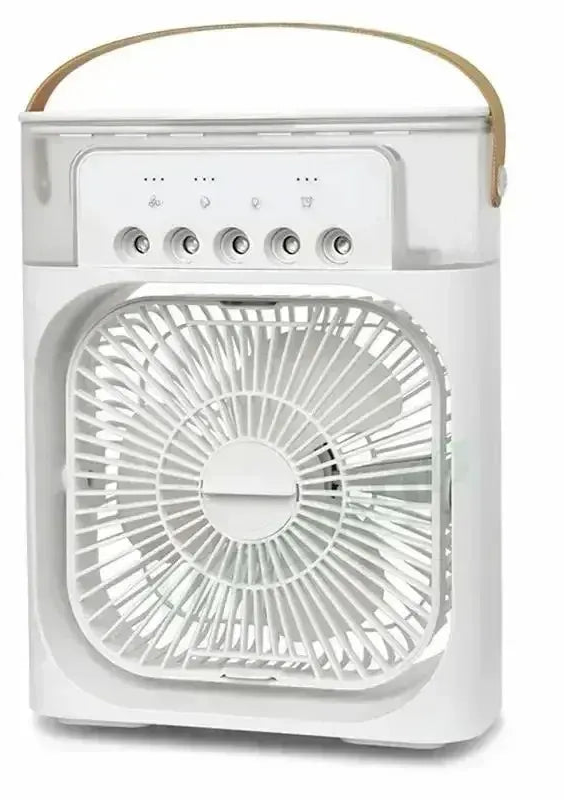 Portable Air Cooler – Mini Fan, Humidifier & LED Night Light for Home or Office Use-TRUZENIC