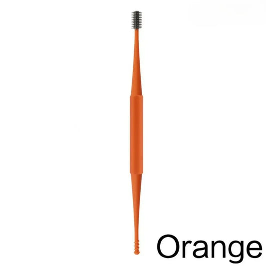 Soft Silicone Ear Cleaner – Double-Ended Spiral & Spoon Earpick Tool for Gentle Ear Wax Removal-TRUZENIC