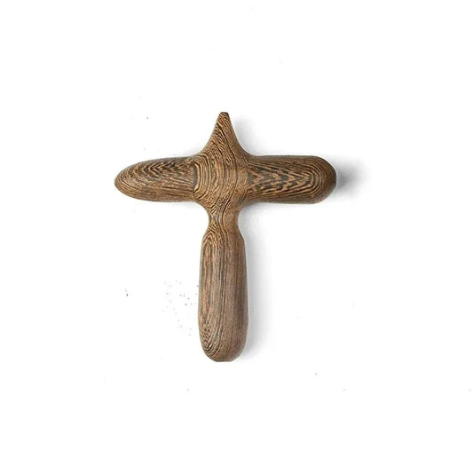 Wooden Acupressure Massager – Multi-Use Tool for Foot, Neck, and Facial Relaxation-TRUZENIC