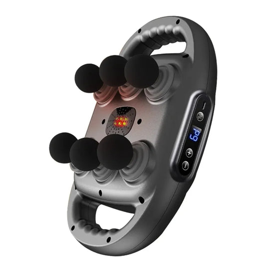 TRUZENIC Professional Fascia Massage Gun – High-Frequency Muscle Massager with 6 Interchangeable Heads