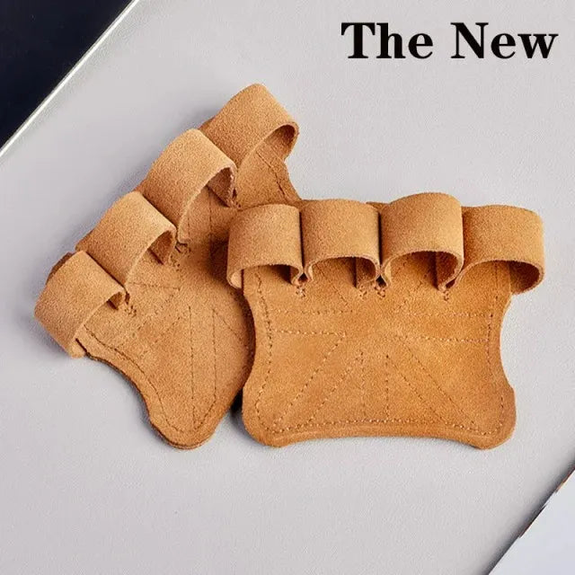 TRUZENIC Leather Weight Lifting Gloves – Palm Protection Gym Training Gloves for Men & Women