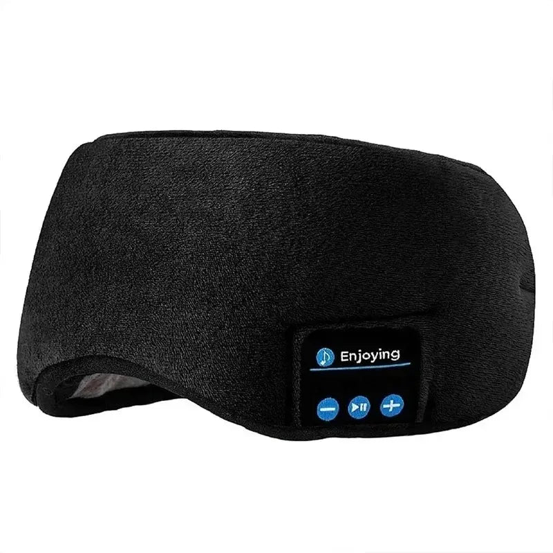 Wireless Sleep Headphones & Eye Mask, Soft Elastic Smart Music Sleep Headband Earphones for Travel & Yoga-TRUZENIC