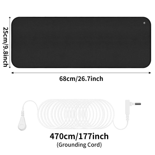 TRUZENIC Grounding Mat – Conductive Rug for Sleep, Wellness, and Energy Balance Therapy