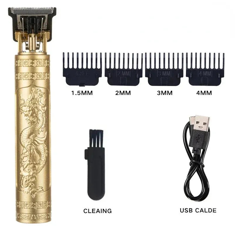 TRUZENIC Rechargeable Hair Clipper – Men’s Electric Shaver, USB Charging, Home & Barber Use