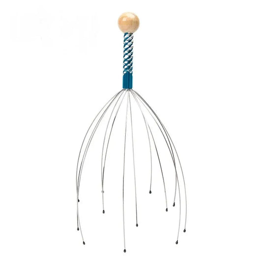 Stainless Steel Octopus Scalp Massager – Relaxing Head Scratcher and Itch Relief-TRUZENIC