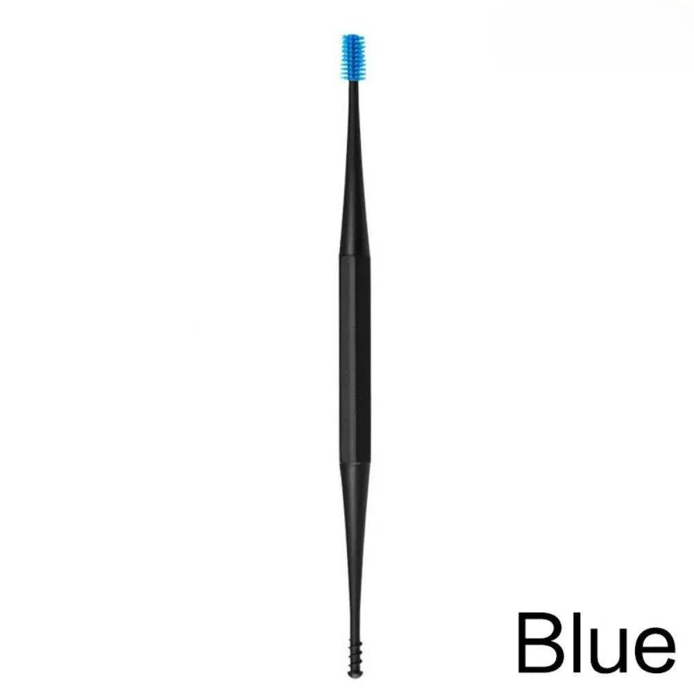 Soft Silicone Ear Cleaner – Double-Ended Spiral & Spoon Earpick Tool for Gentle Ear Wax Removal-TRUZENIC