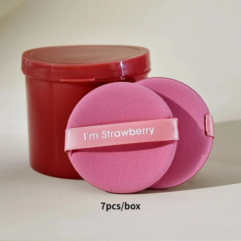 Makeup Puff Set – Dual-Sided Soft Cosmetic Sponges for Powder & Foundation Application-TRUZENIC