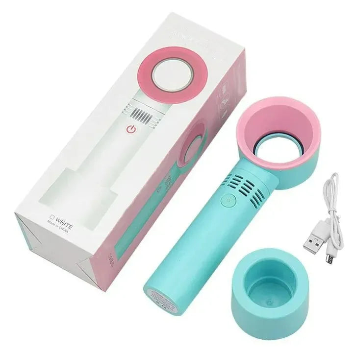 Bladeless Eyelash Dryer Fan – USB Rechargeable Lash Drying for False Lashes and Makeup Application-TRUZENIC