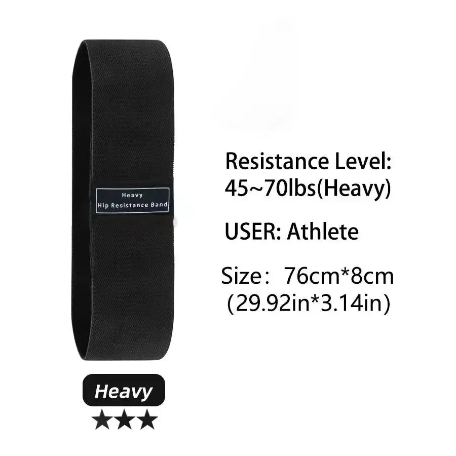 TRUZENIC Fabric Resistance Hip Bands – Glute & Thigh Workout Loops for Squats, Stretching & Fitness