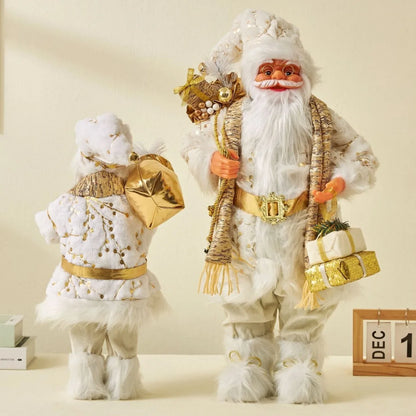 12.6-Inch 3D Santa Claus Ornament – Plastic Christmas Decoration for Home and Kitchen 5
